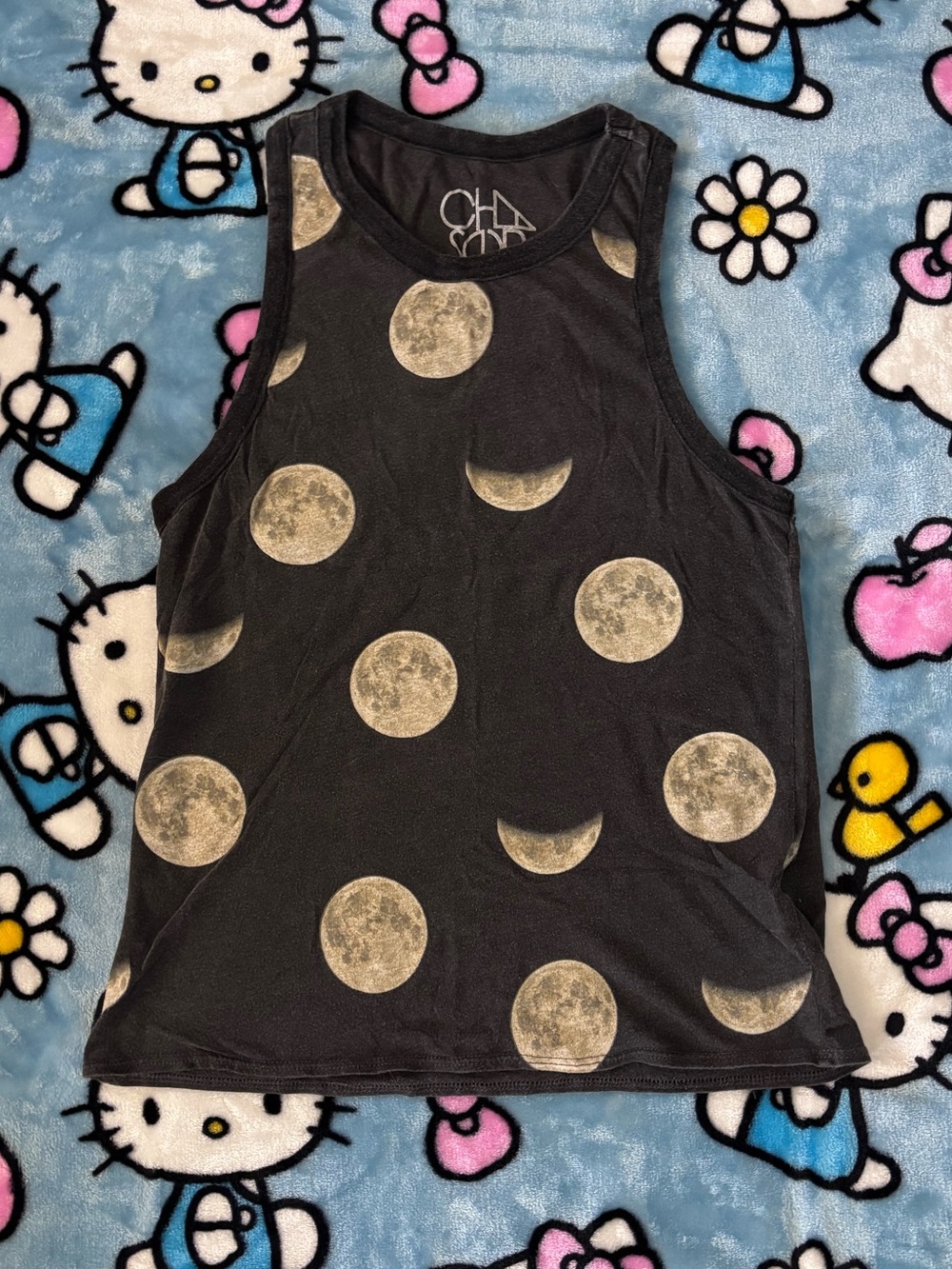 Chaser racerback moon tank